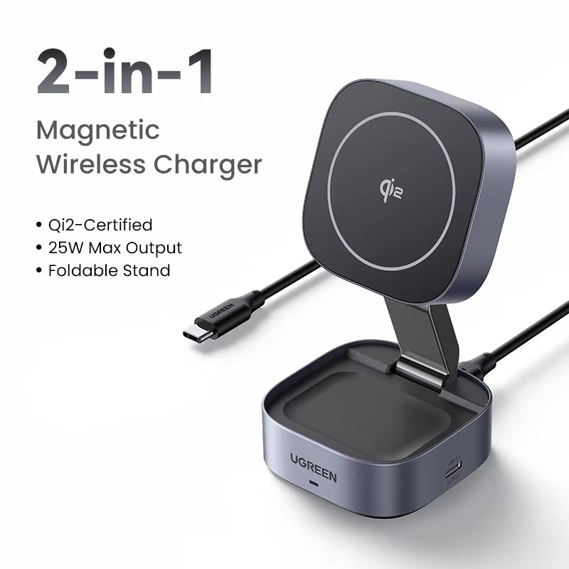 Magnetic Wireless Fast Charger Stand