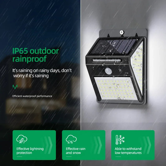 Outdoor 228 LED Solar Lamp