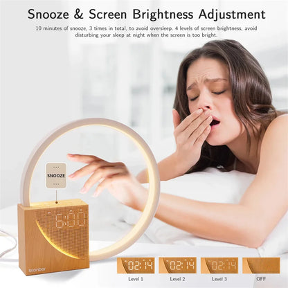 Sunrise Bedside Alarm Clock with Relaxation Tunes