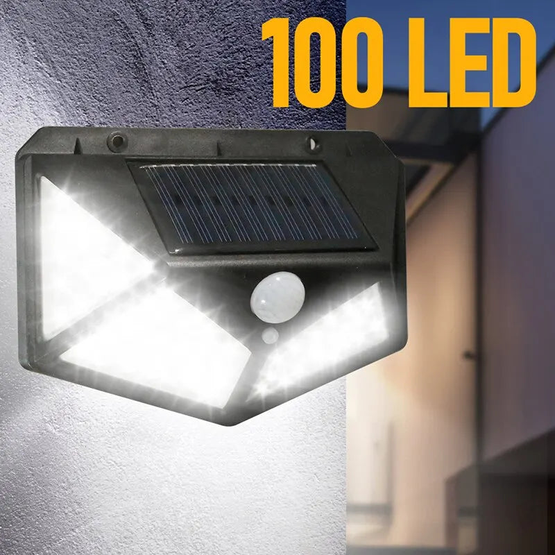 Outdoor 100 LED Solar Lamp