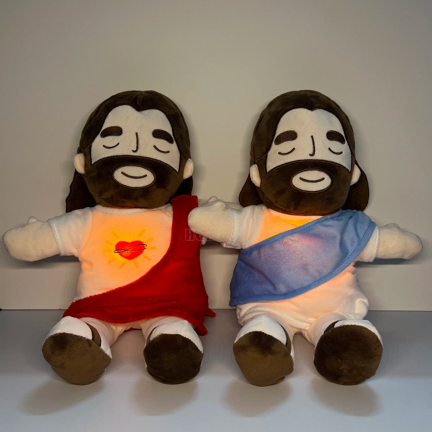 Breathing Jesus Plushie Toy