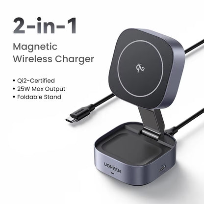 Magnetic Wireless Fast Charger Stand 